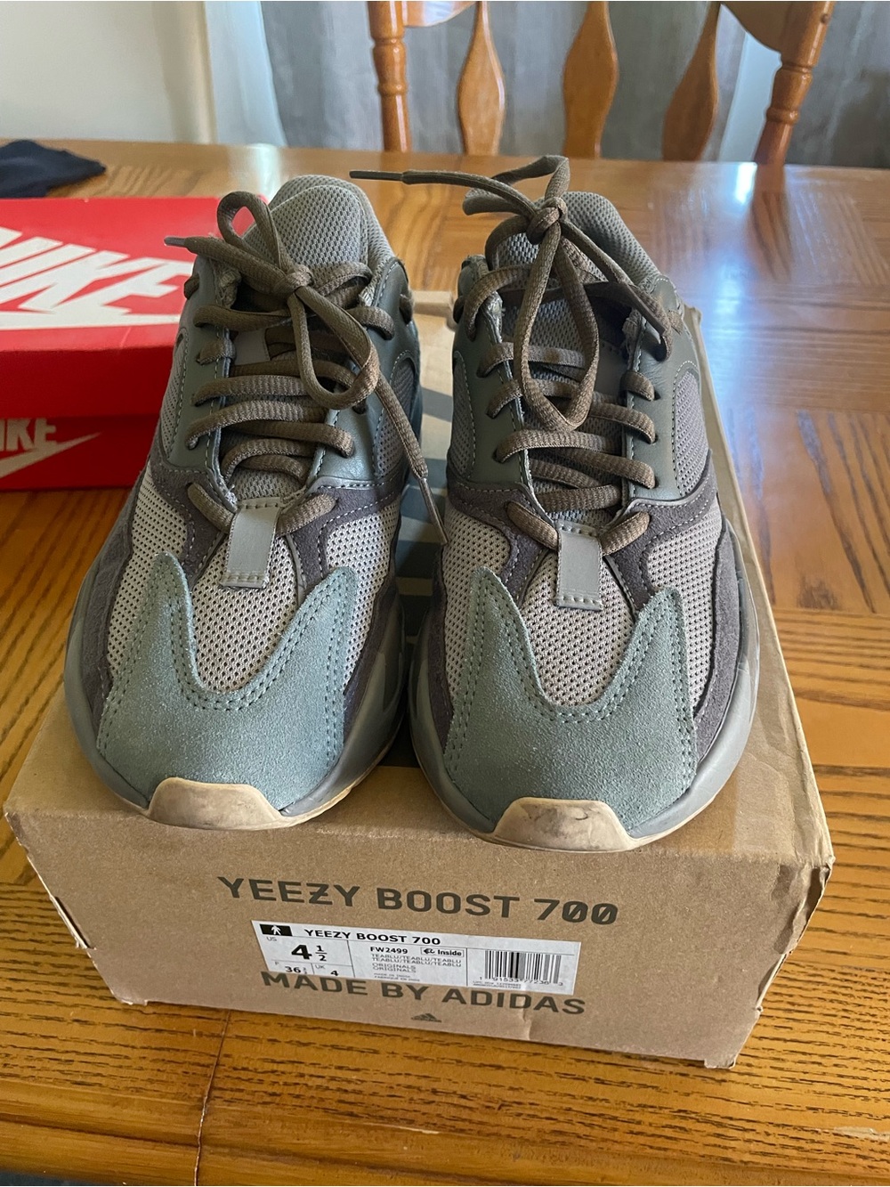 adidas Yeezy Boost 700 Men’s Sneakers - Olive Green/Gray
